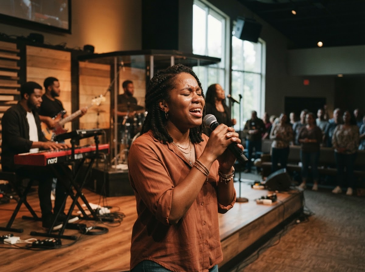 King's House Church worship service in Meriden, Connecticut