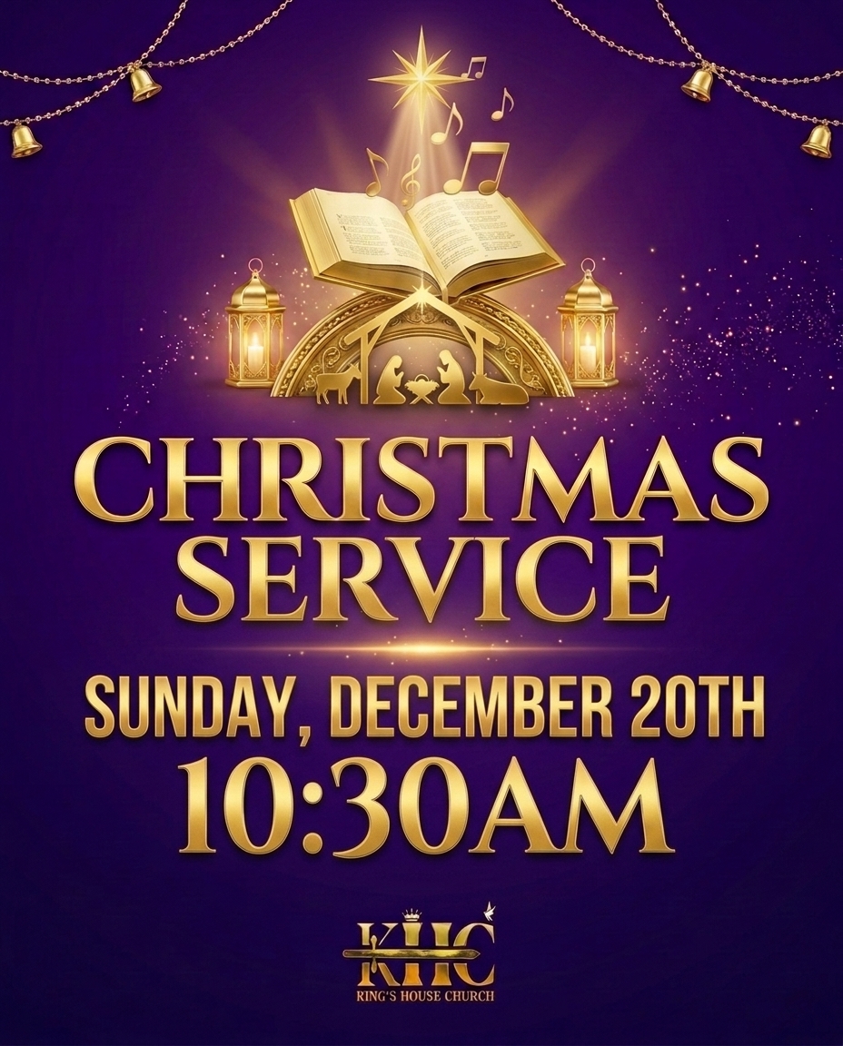 Christmas Service — Sunday, December 20th, 10:30am